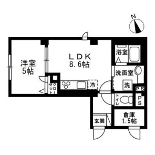 (仮称)板橋区板橋1丁目新築【1階】の間取り