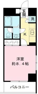 コーポ芝公園【2階】の間取り