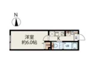 CASA LUXE 仙川【2階】の間取り