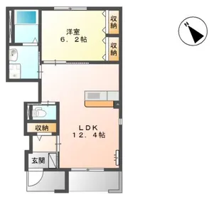 ルミナス【1階】の間取り