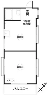 アネックスI【3階】の間取り