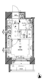 ステージファースト上野【6階】の間取り