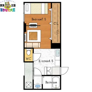 フルハウス【3階】の間取り
