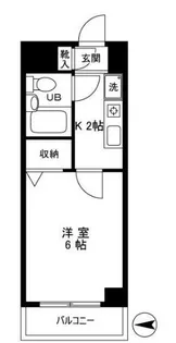 東京都新宿区北新宿4【マンション】の間取り