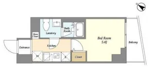 東京都品川区荏原1【マンション】の間取り