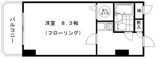 飯倉ヒルズ【6階】の間取り