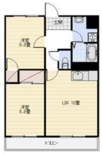 ヴィーブル宮の森南棟【3階】の間取り