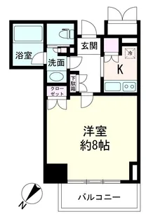 クオリア銀座【5階】の間取り