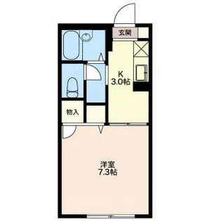 メープルハウス【2階】の間取り