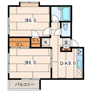 El barco【2階】の間取り