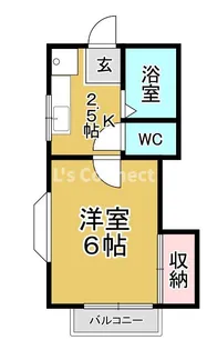 ノーブル桜ヶ丘【2階】の間取り