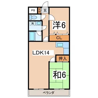 ステータス919【2階】の間取り