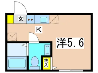 ベラルーナ保土ヶ谷【1階】の間取り