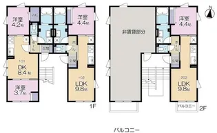 ルート清澄【2階】の間取り
