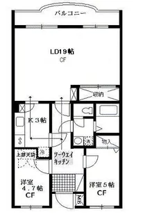 STAGE21【2階】の間取り