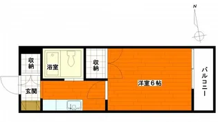 シャルム広本【3階】の間取り