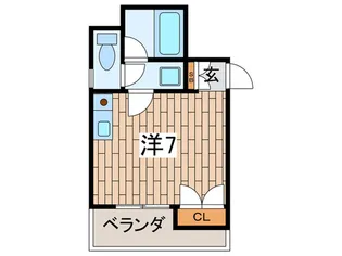 てぃだ横浜【4階】の間取り