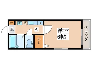 エスポワール【1階】の間取り