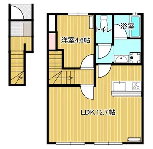 LIVIO B【2階】の間取り