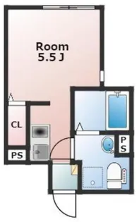 BASE上中里【2階】の間取り