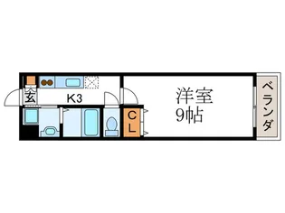 ヒ-リングコ-ト御所西の間取り