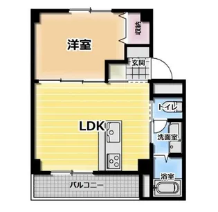 京都北山 1棟【2階】の間取り