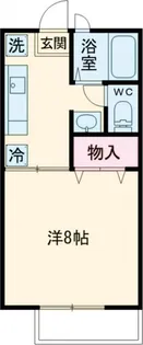 サンハイツ大和 A【1階】の間取り