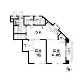 プレアデス【3階】の間取り