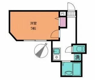 メルディア八王子北野町【2階】の間取り