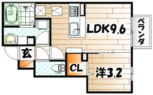 SUNPLACE.D【1階】の間取り
