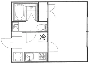 グリーンヒル鷹番【3階】の間取り