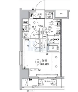 セジョリ武蔵関【6階】の間取り