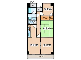 KRプラザの間取り