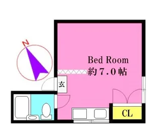モン・メゾン【3階】の間取り