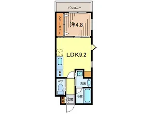 プランドール【3階】の間取り
