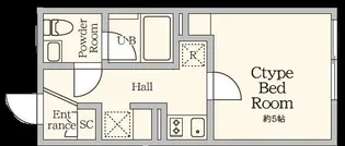 AGRACES北新宿II【4階】の間取り