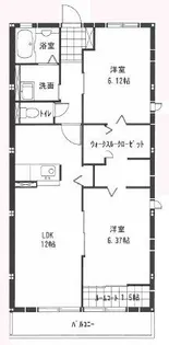 サリジェ・ウィズハイム【2階】の間取り