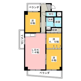 パルケ21【3階】の間取り