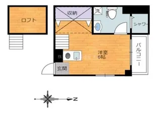 宮本マンションII【4階】の間取り