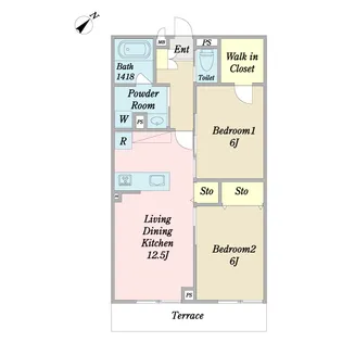 WINGCOURT【1階】の間取り