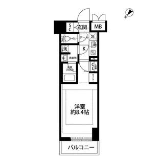 プレール・ドゥーク大塚【3階】の間取り