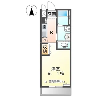 クール スピリット【2階】の間取り