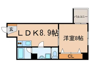 SPERANZA【6階】の間取り