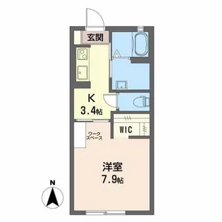 フレグランス O【2階】の間取り