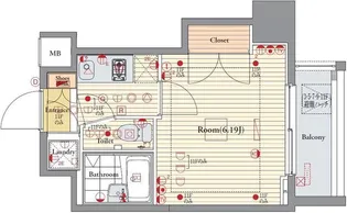 ビバリーホームズ川崎【3階】の間取り