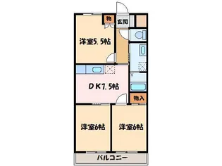 第7水野マンション【4階】の間取り