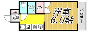 サリュー塚口【2階】の間取り