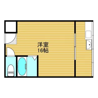 サンライズマンション【2階】の間取り