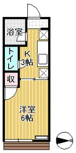 サニースポット【1階】の間取り