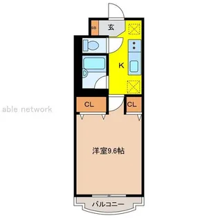 パステル幸栄【3階】の間取り